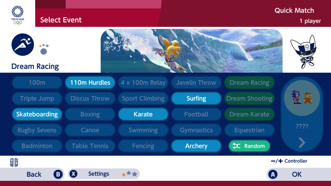 [14/06/2019] Hands-on zu Mario & Sonic bei den Olympischen Spielen: Tokyo 2020 - buntes Knöpfchengedrücke (2)
