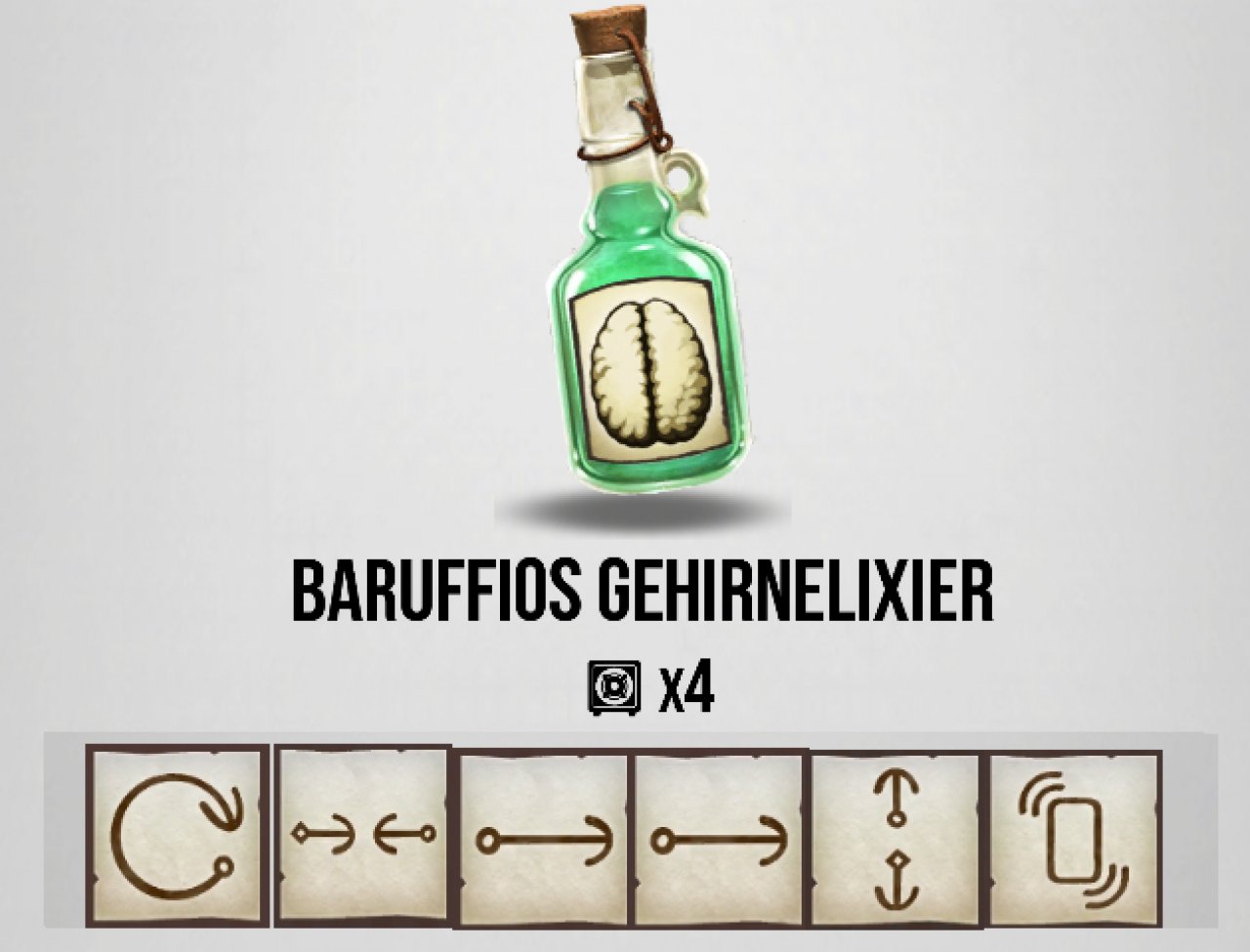 [03/07/2019] Baruffios Gehirnelixier (ab Stufe 4) - alle Gesten