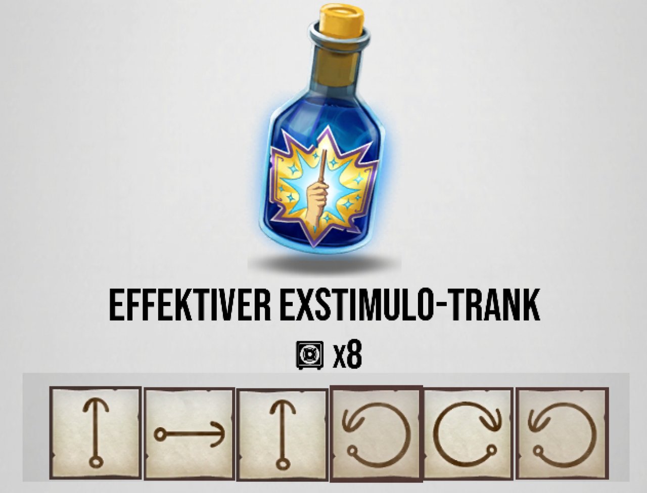 [03/07/2019] Effektiver Exstimulo Trank (ab Stufe 13) - alle Gesten