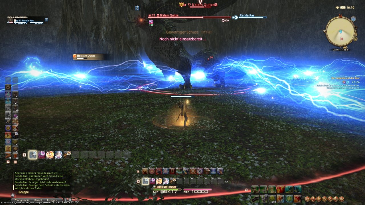[11/07/2019] FF14: Shadowbringers im Test -&nbsp;Im Zuge der neuen Rollenquestreihe für Nahkämpfer bekommen wir es mit diesem elektrisierenden Monster zu tun.