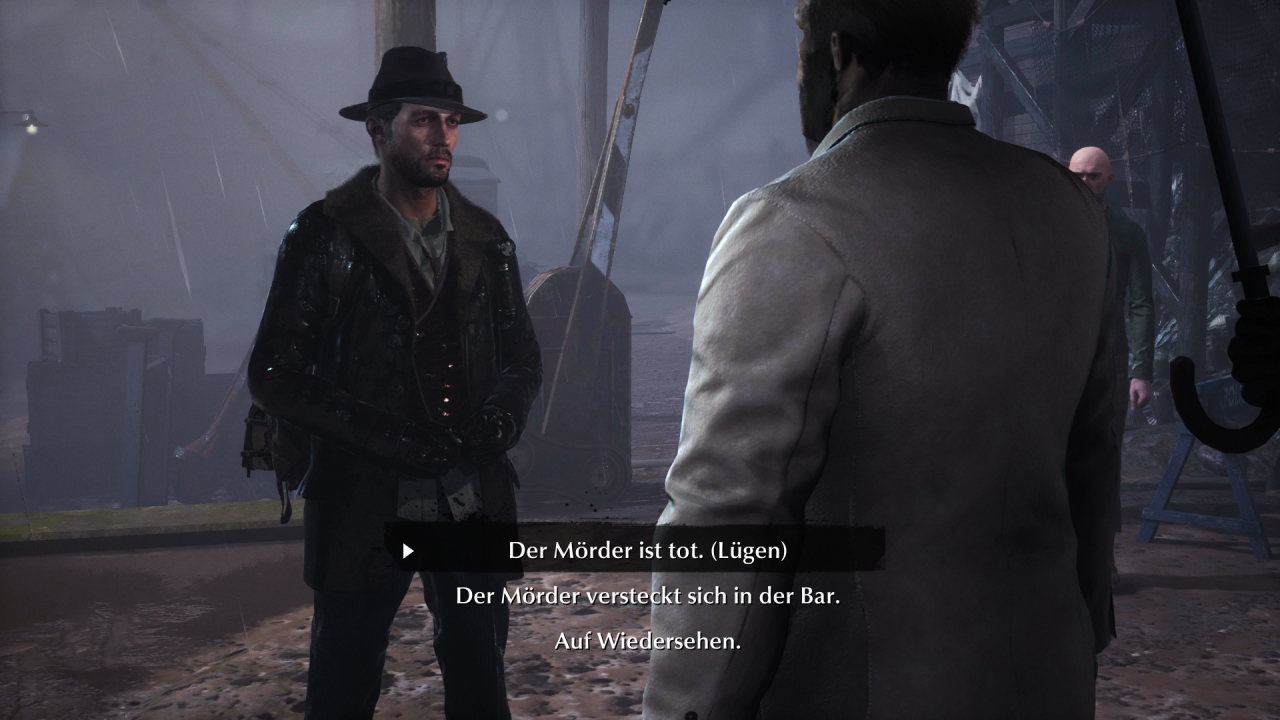 In The Sinking City steht euch ein umfangreiches Dialogsystem mit zahlreichen Auswahlmöglichkeiten zur Verfügung.
