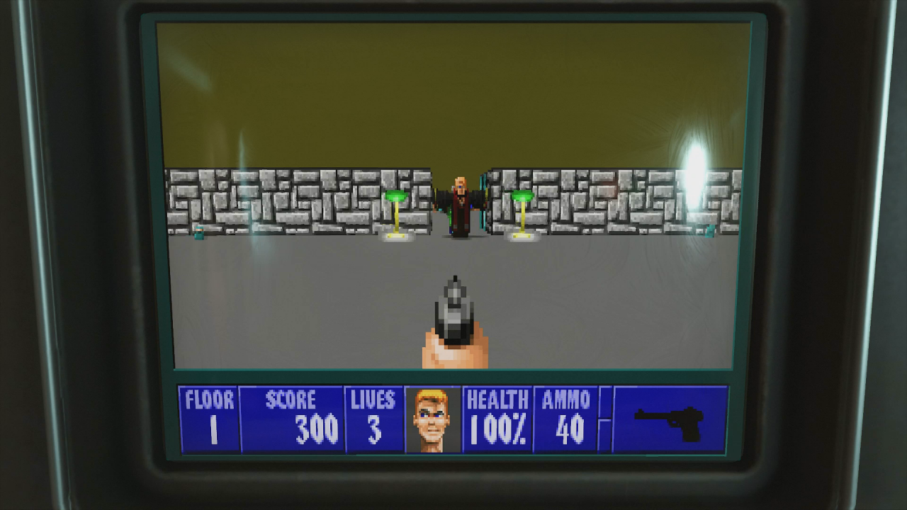 Auch wieder mit dabei: Der Spielautomat "Elite Hans", eine Hommage an frühere Wolfenstein-Teile.