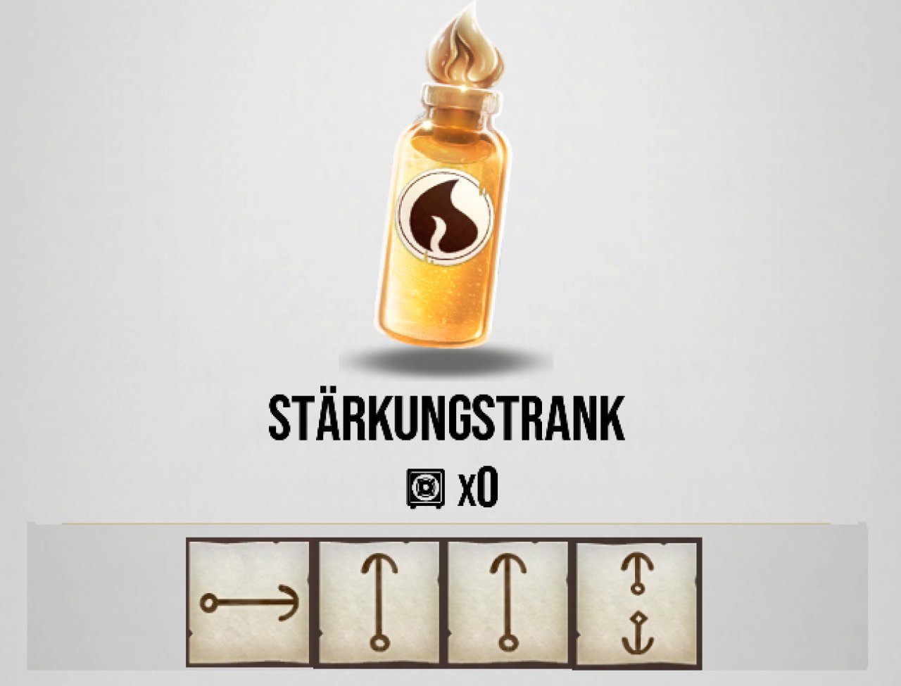 [03/07/2019] Stärkungstrank (ab Stufe 8) - alle Gesten