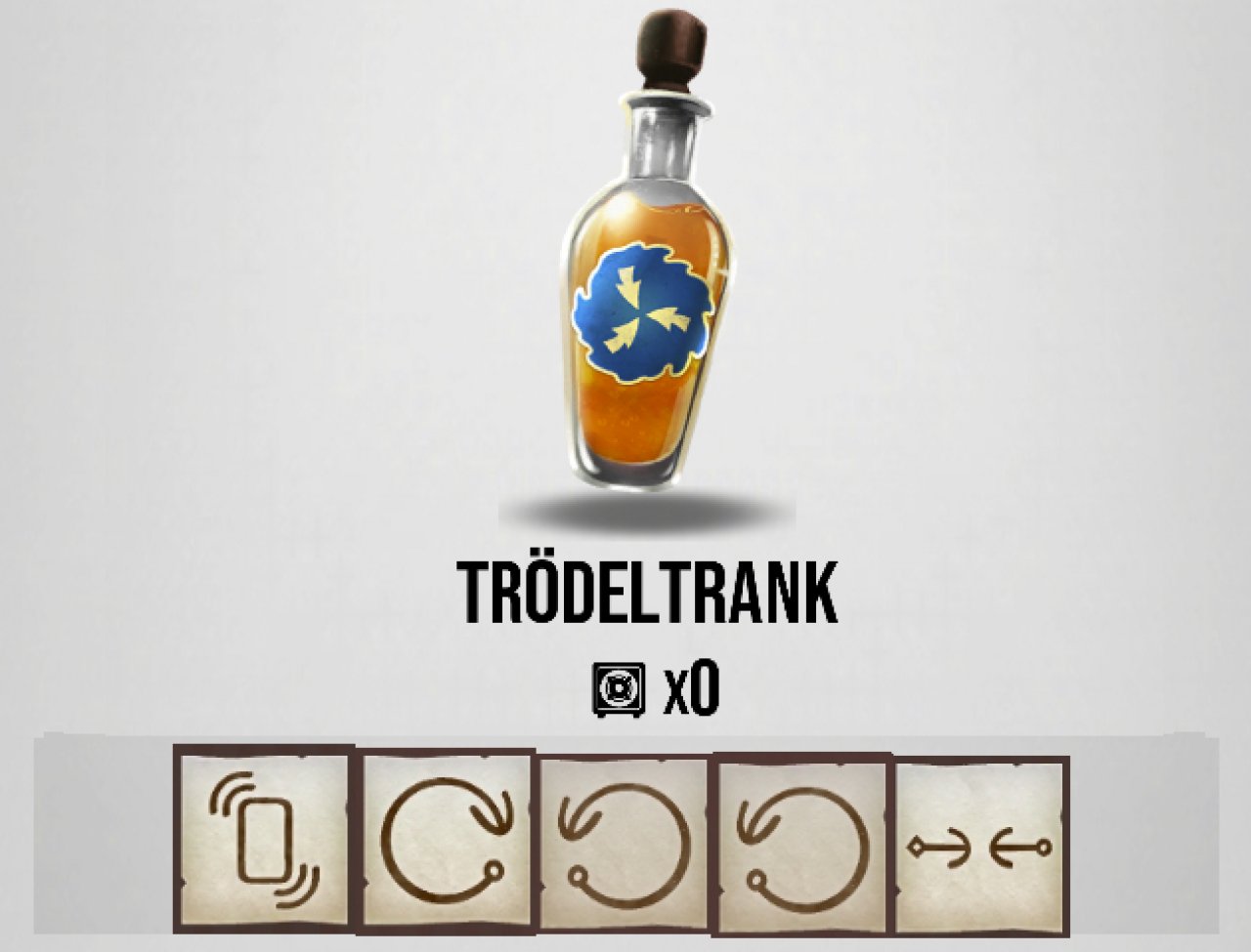 [03/07/2019] Trödeltrank (ab Stufe 10) - alle Gesten