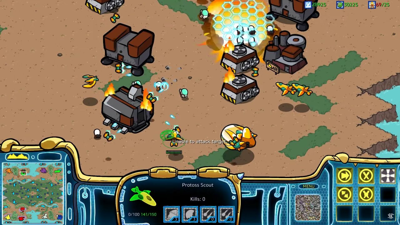 [10/07/2019] Wer will, kann Starcraft Remastered auch im Cartoon-Look erleben.