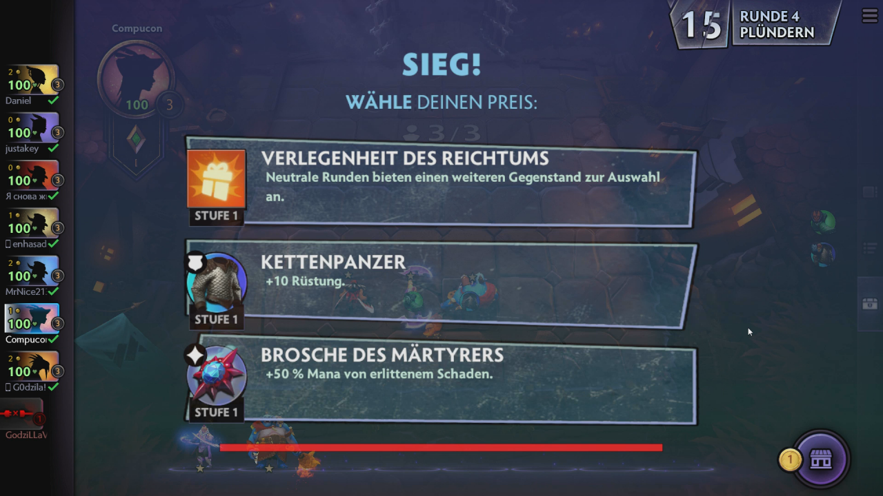 [03/07/2019] Mit Loot könnt ihr eure Helden verbessern.