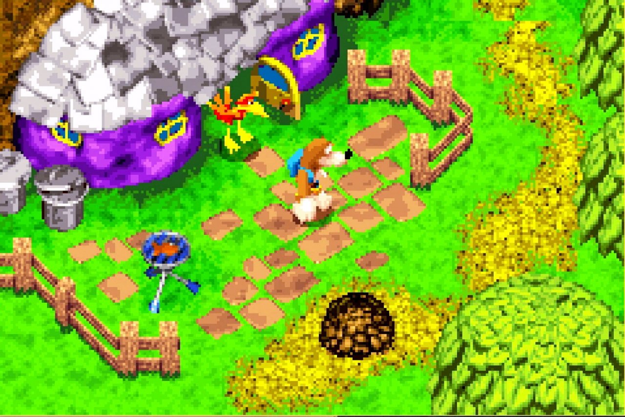 [09/08/2019] Zu Beginn des Spiels treffen wir Banjo und Kazooie bei ihrem aus den N64-Spielen bekannten Haus an. Selbst erforschen dürfen wir das Heim des Duos aber nicht.
