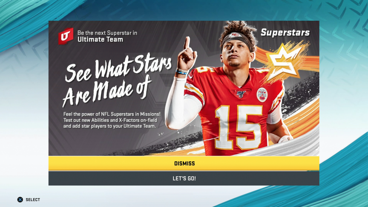 Los, spiel' MUT! In Madden NFL 20 werdet ihr regelmäßig darauf hingewiesen, euch den Ultimate Team Modus anzuschauen.