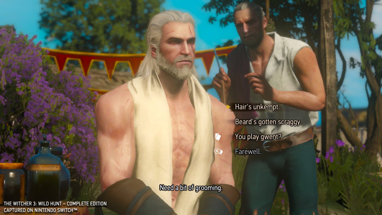 [19/08/2019] Geralt sieht auch in 540p (im Handheld-Modus) und in 720p (im Docking-Modus) gut aus.