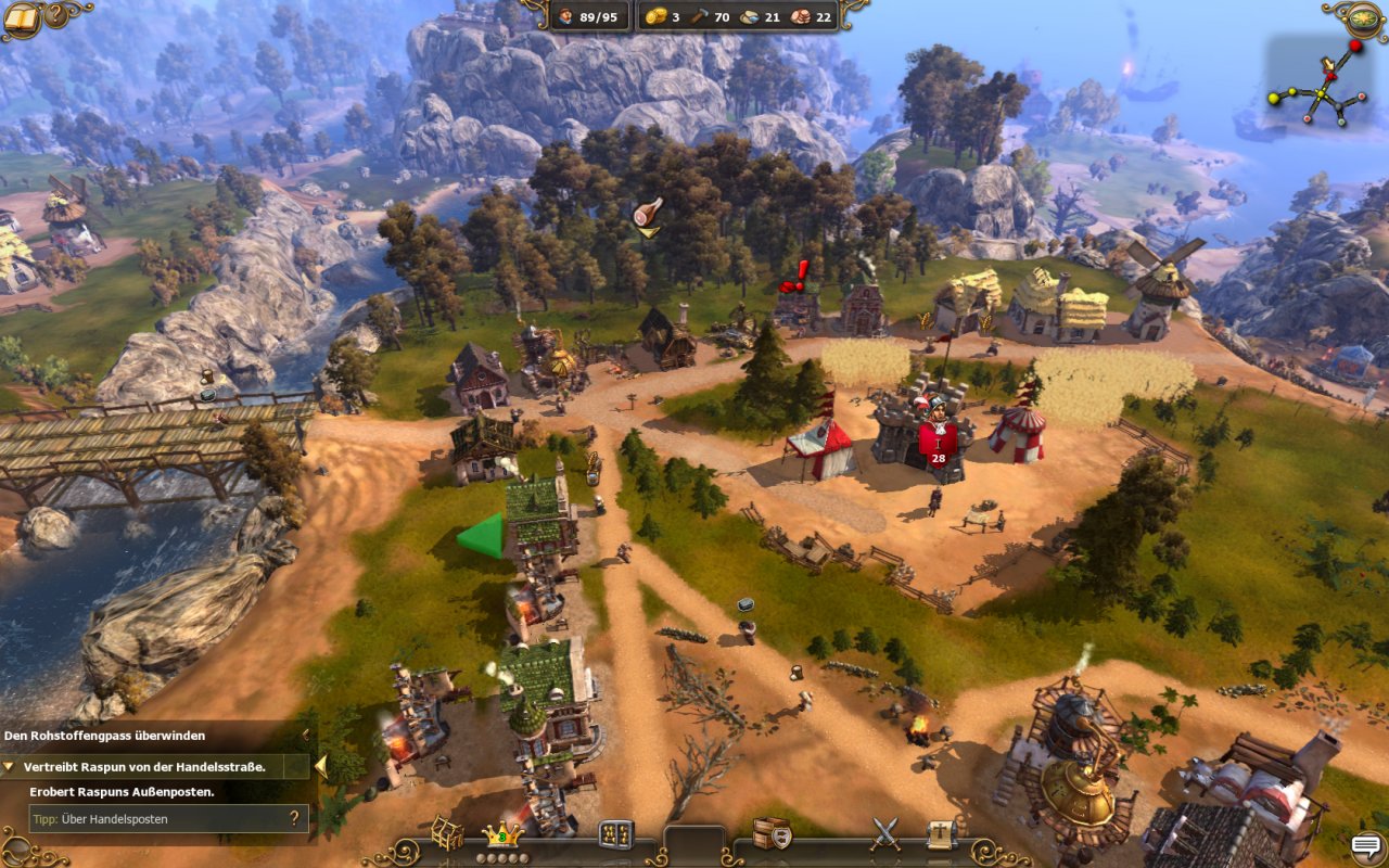 [30/08/2019] Das im Juni 2010 erschienene Die Siedler 7 beendete die Experimentierphase Marke und ist der vorerst letzte Teil der Siedler-Reihe. Es griff wieder viele Gameplay-Elemente der frühen Teile auf.