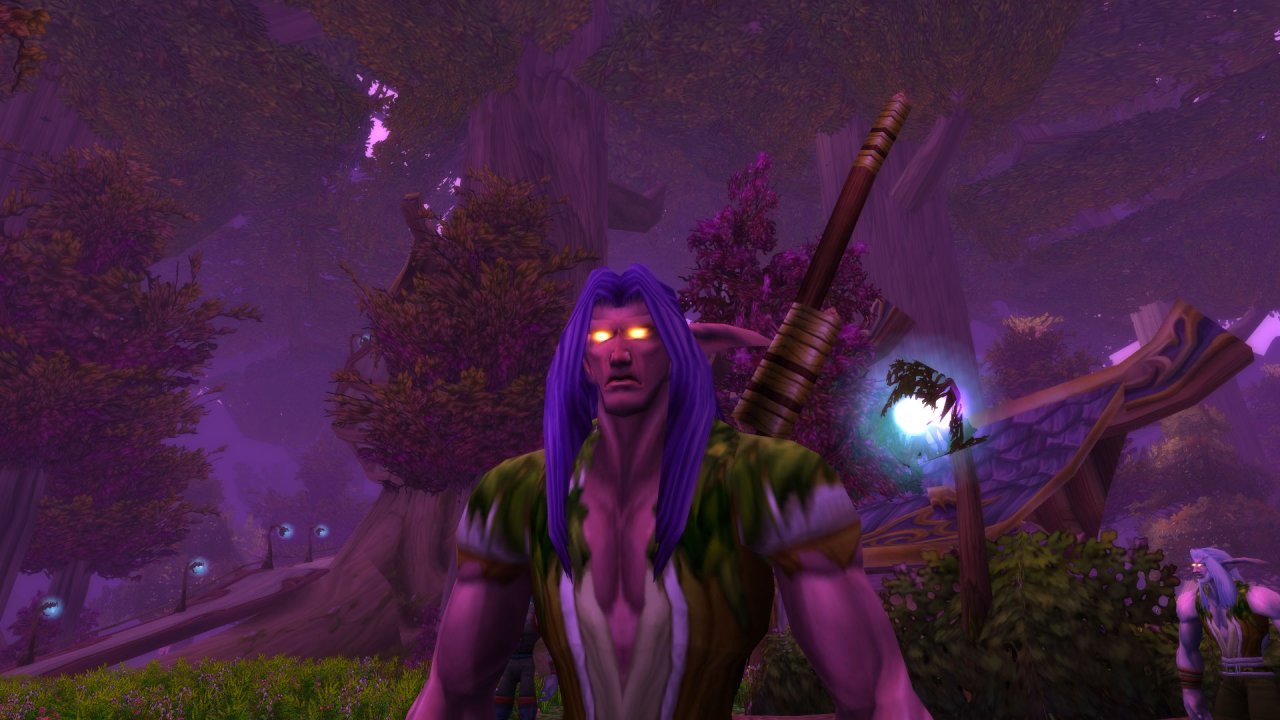 WoW Classic: Nachtelf-Druide in Teldrassil