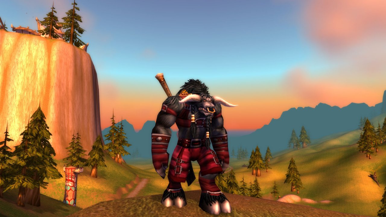 WoW Classic: Taurendruide in Mulgore
