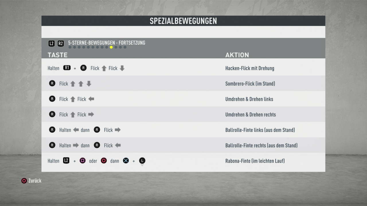 [19/09/2019] Liste der FIFA 20 Tastenkombinationen für alle Tricks und Spezialbewegungen. (10)