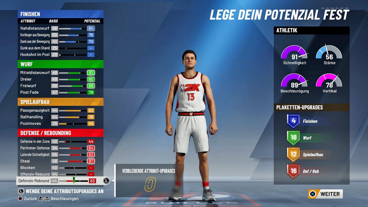[27/09/2019] Im neuen Spielerbaukasten des Karriere-Modus bestimmt ihr Aussehen und Spielstil eures Sportlers sowie sein Potenzial.&nbsp;