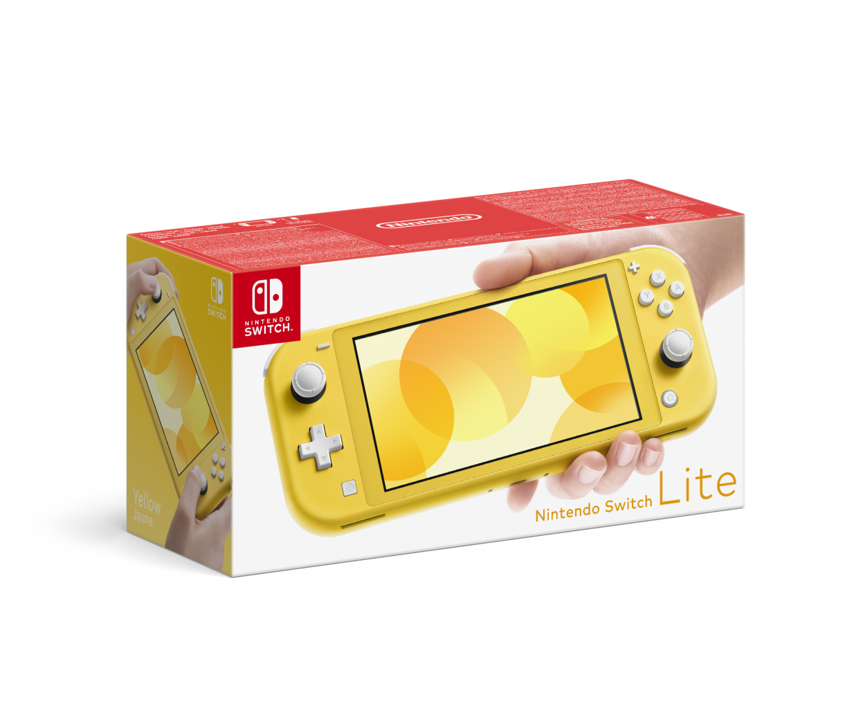 [17/09/2019] Die Nintendo Switch Lite in der Farbvariante gelb.