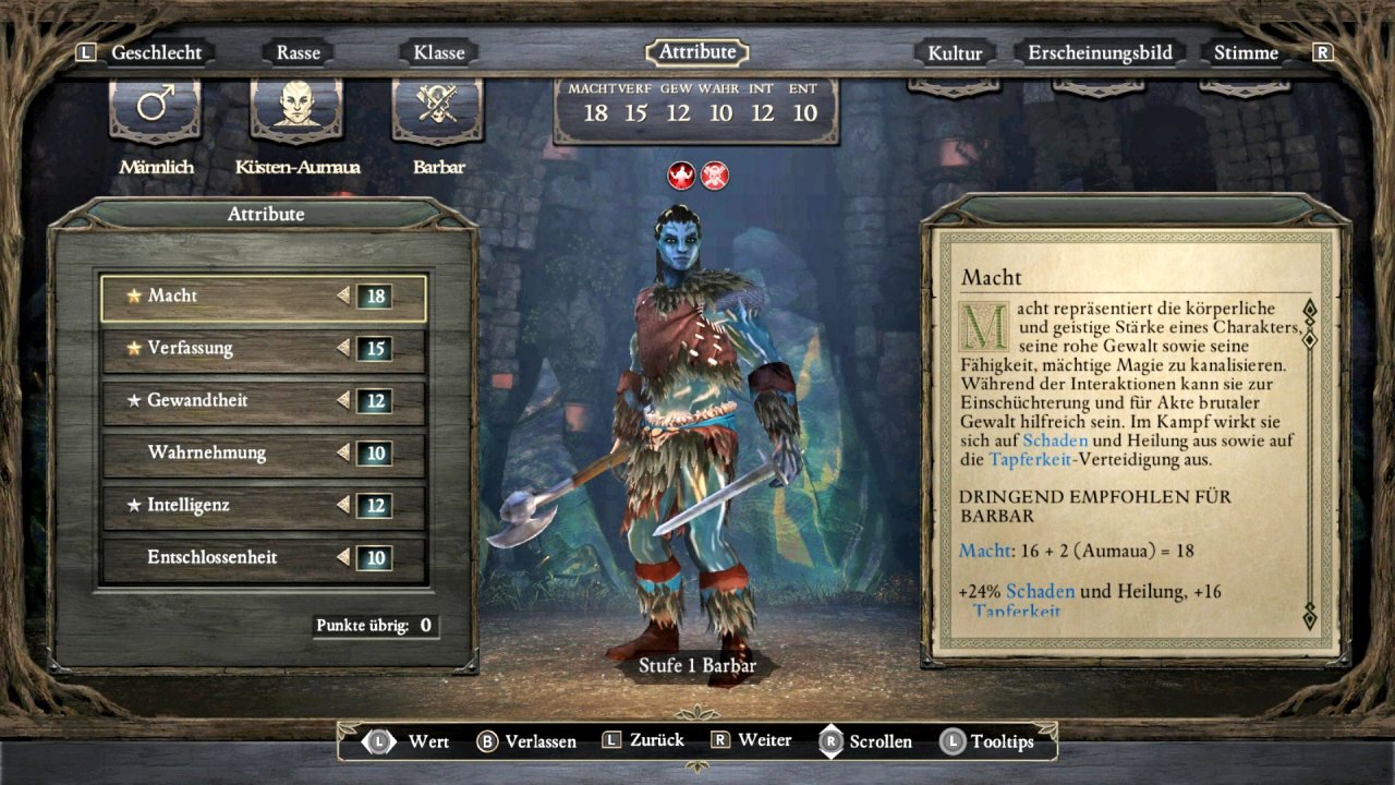 [06/09/2019] Wer die Wahl hat, hat die Qual: Allein mit der umfangreichen Charaktererstellung von Pillars of Eternity könnt ihr sehr, sehr viel Zeit verbringen, wenn ihr wollt.