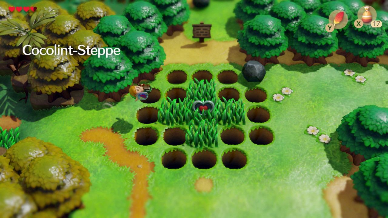 [19/09/2019] The Legend of Zelda: Link's Awakening: Guide zu den Fundorten aller Herzteilea (4)