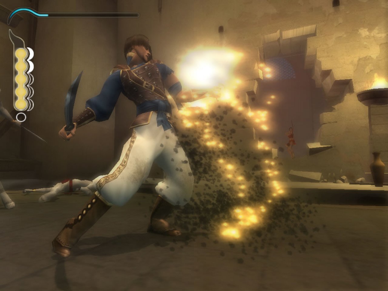 [13/09/2019] Die „Sandzombies“ nahmen in Prince of Persia: The Sands of Time durch normale Waffen nur bedingt Schaden. Erst mit dem Dolch der Zeit schickten wir sie ins Jenseits.