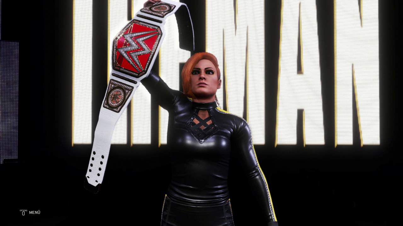 [29/10/2019] Cover-Star Becky Lynch hat nicht nur einen Titel, sondern auch eine schöne Playmobil-Frisur.