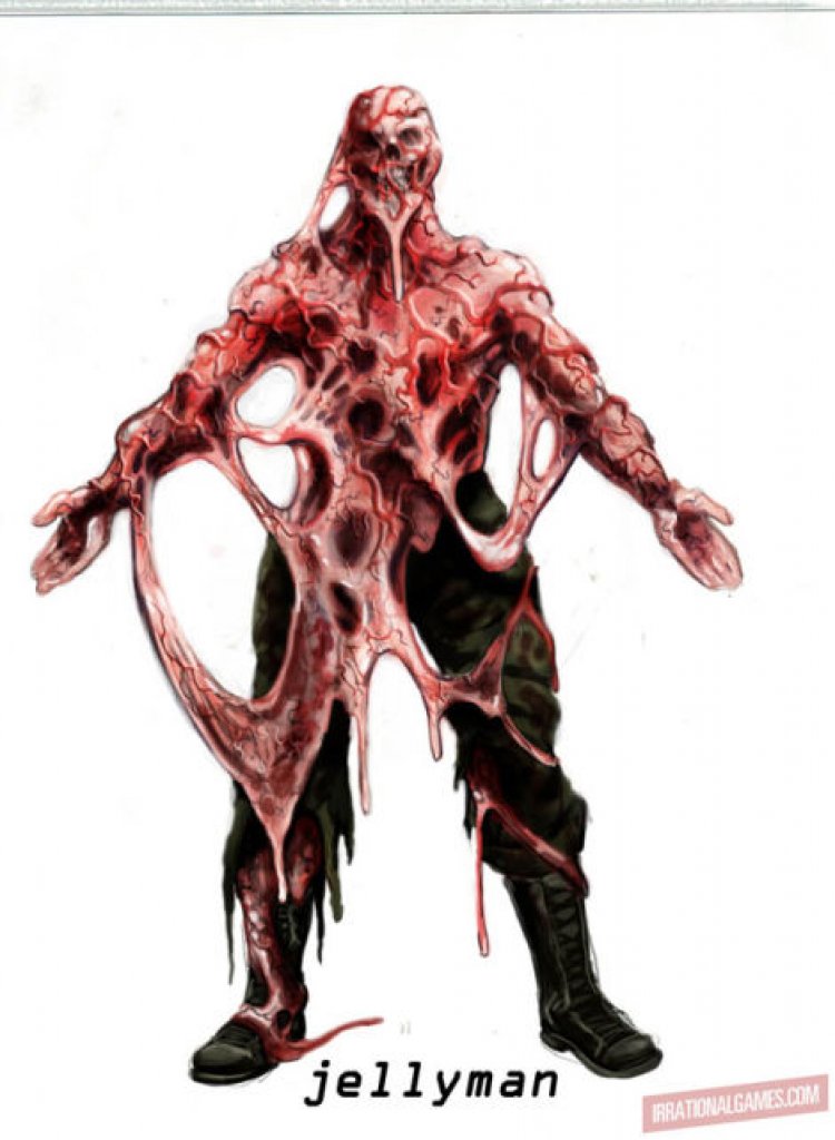 [21/11/2019] Der eklige „Jelly Man“ wären fast einer der Gegner in Bioshock geworden. Bioshock03