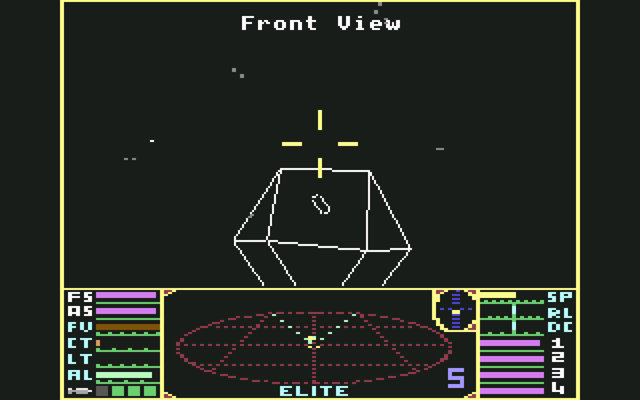 [28/11/2019] Das Weltraumspiel Elite (1985) der beiden Briten Ian Bell und David Braben zählt zu den unsterblichen C64-Klassikern und bot eine bis dato nicht dagewesene spielerische Freiheit. Verflixt schwer allerdings: das manuelle Andocken an eine Raumstation. Wohl dem, der sich den Landecomputer leisten konnte. &nbsp;