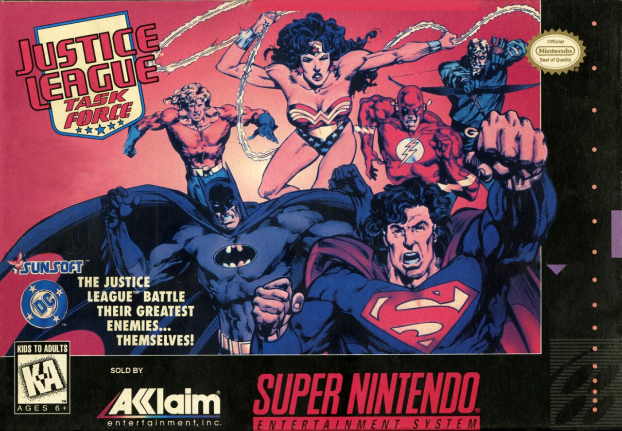 [08/12/2019] Blizzad kümmerte sich um die SNES-Umsetzung von Justice League: Task Force.
