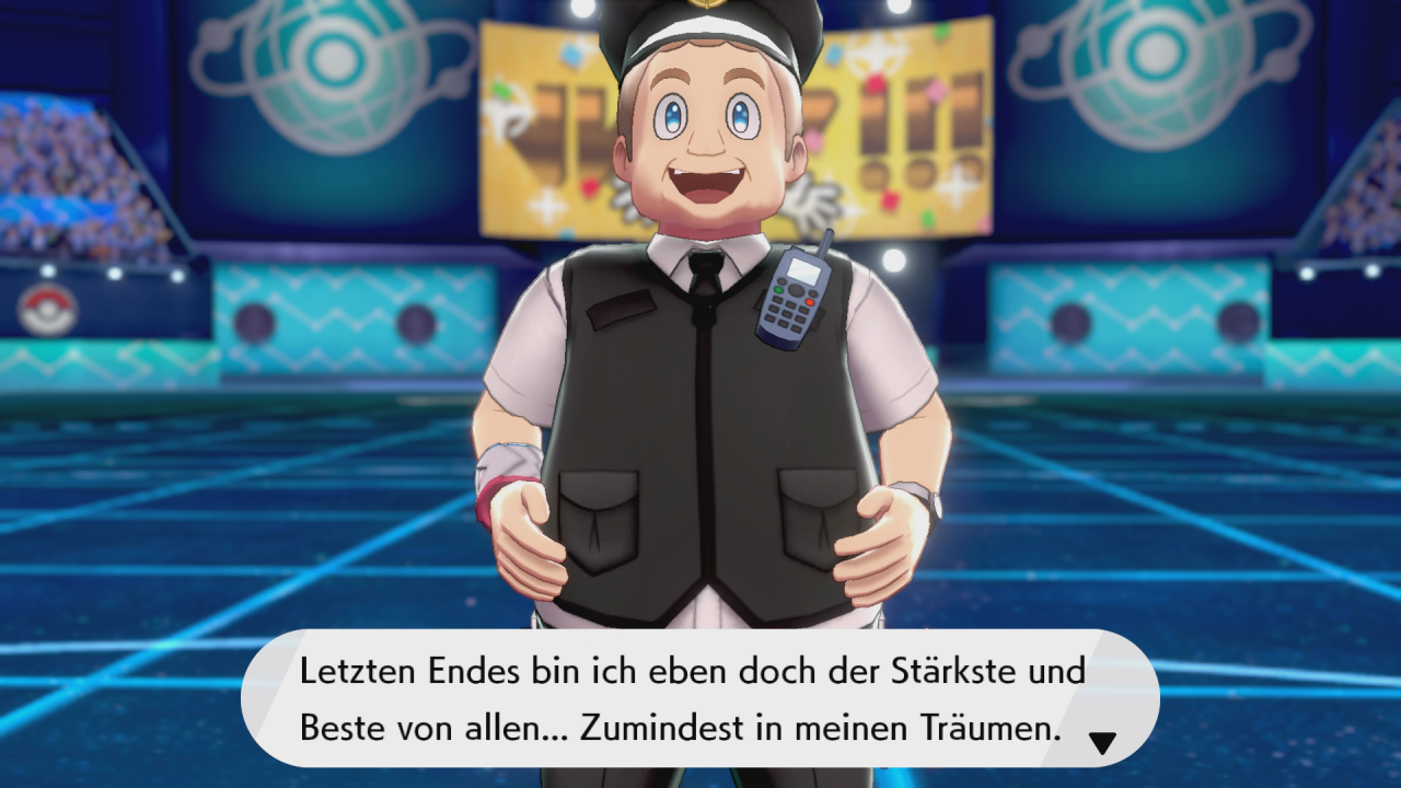 [13/12/2019] Einige Mitarbeiter von Game Freak haben sich wieder im Spiel verewigt. Morimoto löst das Rätsel um seine Identität erst, wenn wir Champ der Region sind.&nbsp;