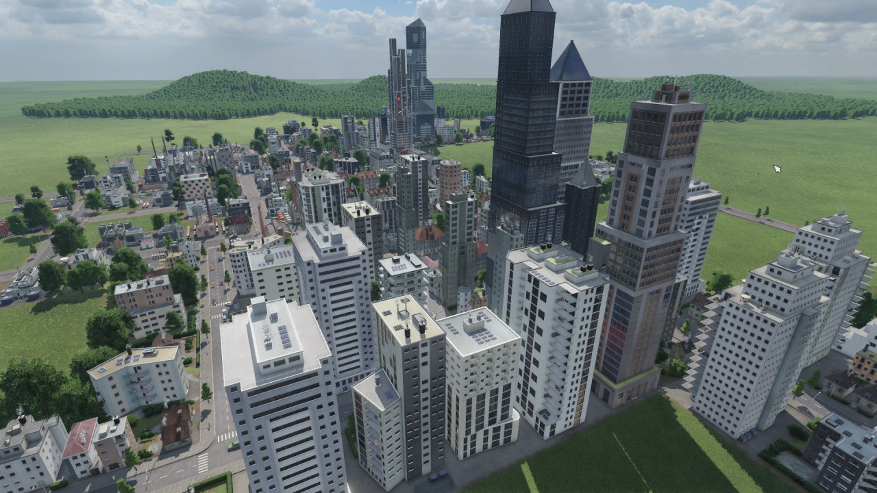 [10/12/2019] Die Größe einer Stadt und das aktuelle Zeitalter lässt sich jetzt auch richtig deutlich an der Bebauung in den Siedlungen erkennen.