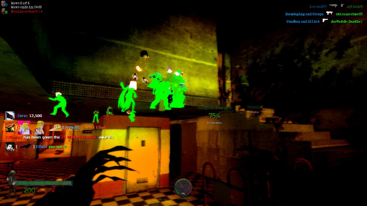 [19/12/2019] Im Verlauf der 15-jährigen Geschichte nutzten Spieler GMod auch zum Entwickeln komplett eigener Programme wie dieser Zombie-Modifikation.