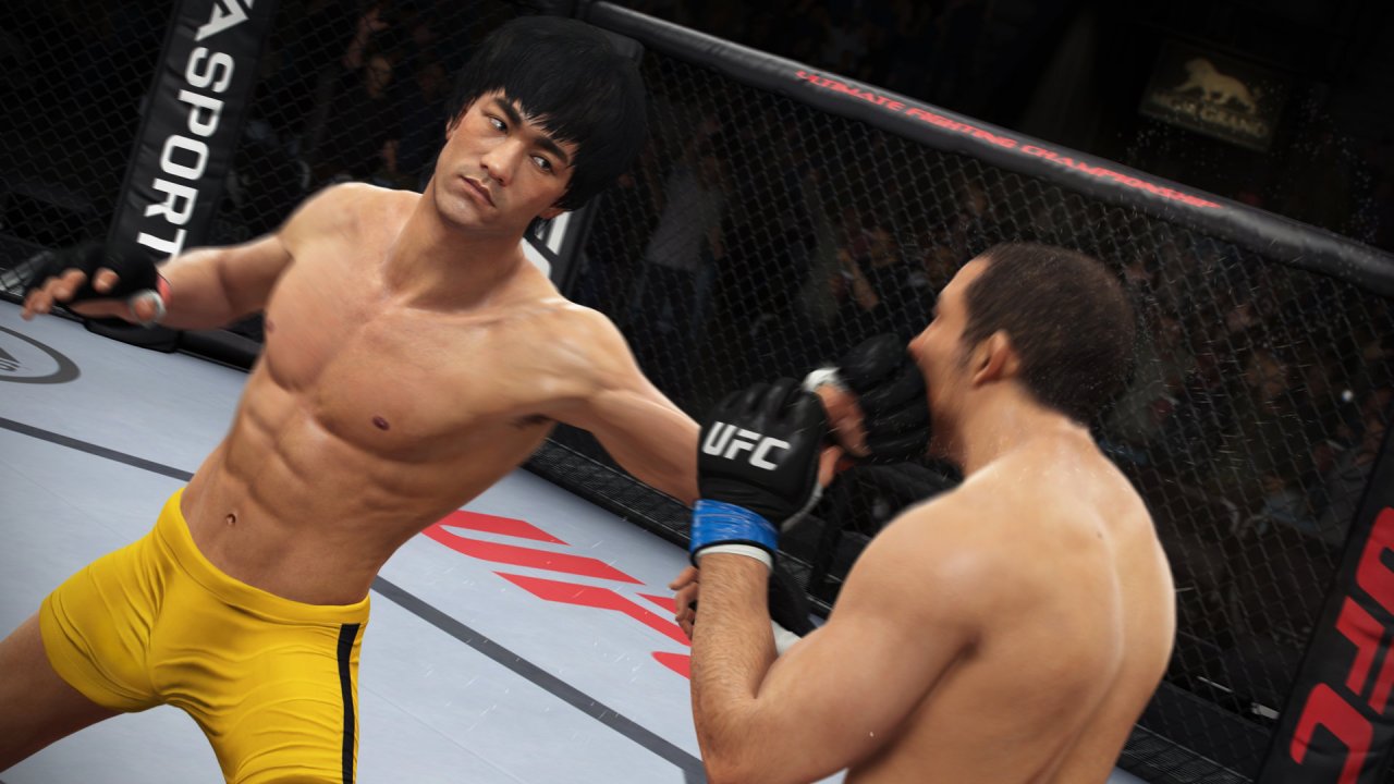 [13/12/2019] Kampfsport-Legende Bruce Lee betrat 2014 zumindest virtuell den Octagon: In EA Sports UFC war er zusammen mit MMA-Ikone Royce Gracie als freischaltbarer Bonuscharakter vertreten. &nbsp;