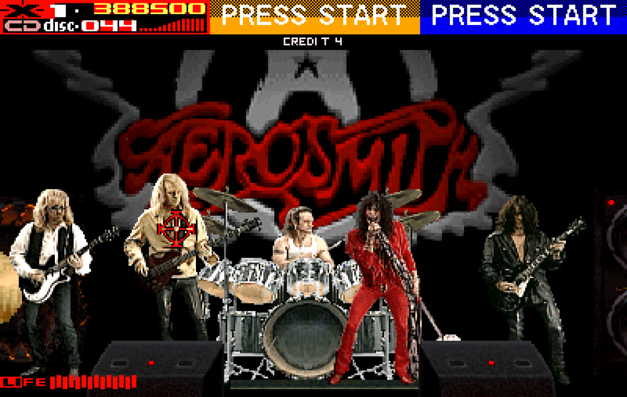[13/12/2019] Okay, Revolution X war schon damals ein ziemlich trashiges Spiel. Immerhin kamen Fans von Steven Tyler und Aerosmith voll ihre Kosten. &nbsp;