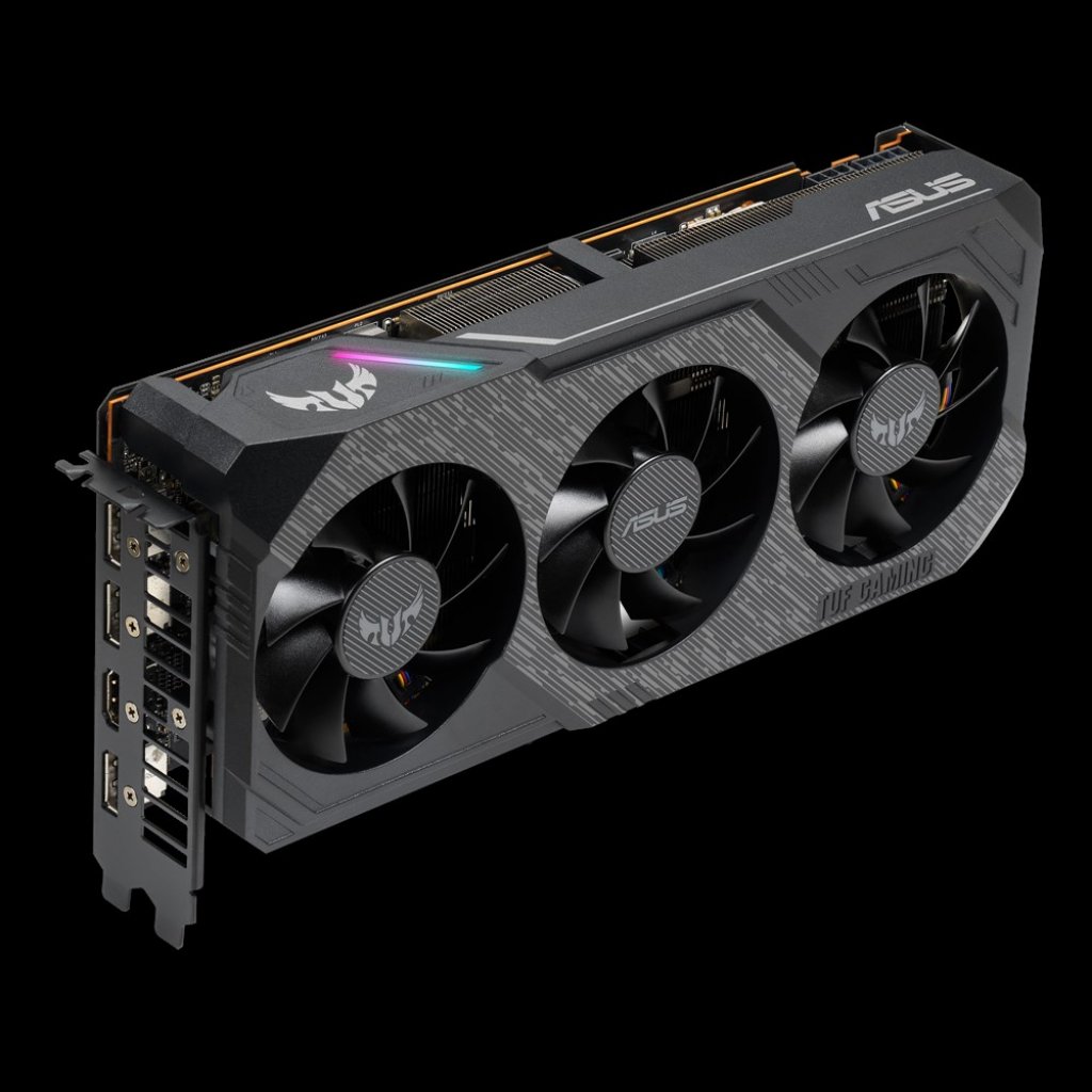 [31/01/2020] Grafikkarten mit drei Lüftern sind nicht selten etwa 30cm lang - die Asus TUF Gaming X3 RX 5700 OC misst knappe 27cm.