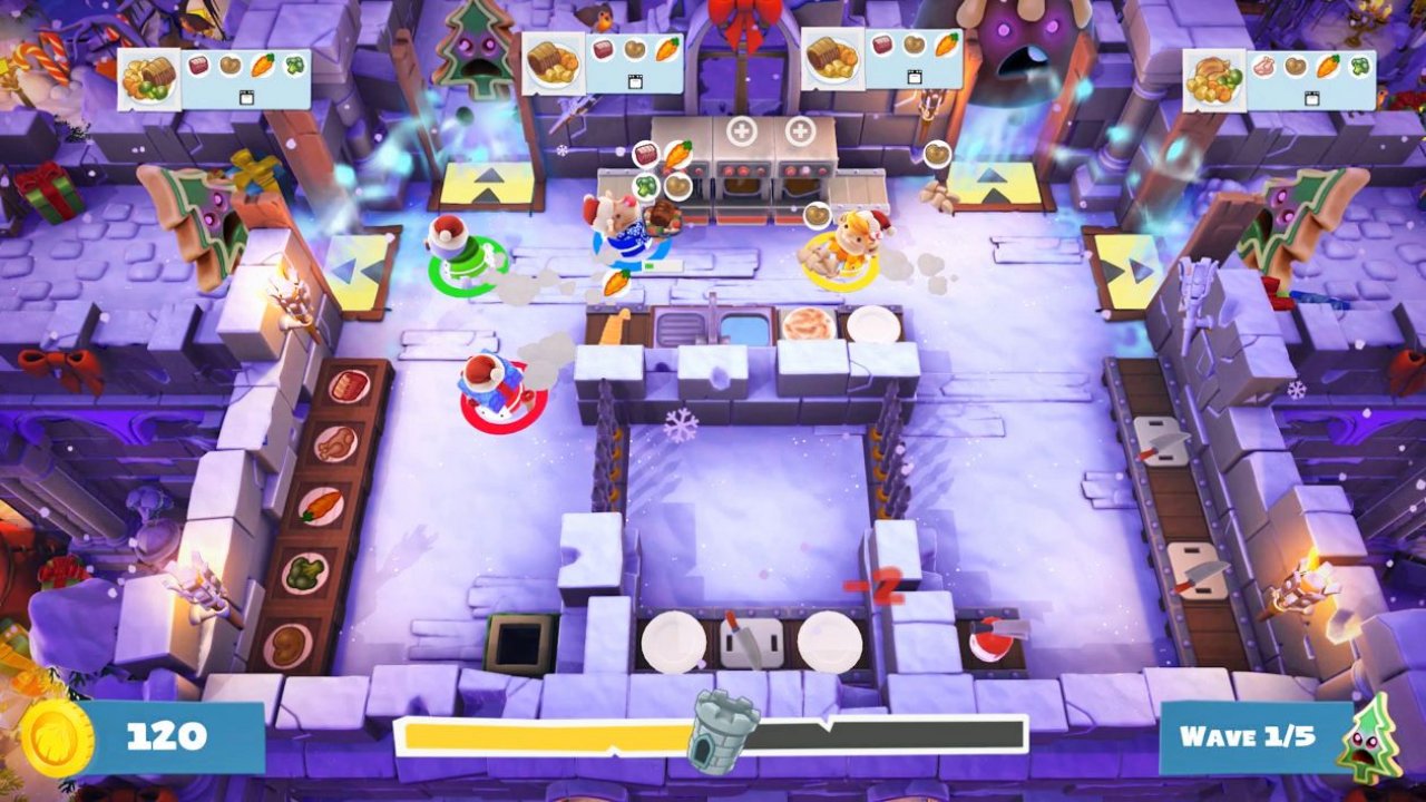 [03/01/2020] Im kostenlosen Weihnachtsupdate Winter Wonderland bereitet ihr leckeren Ofenbraten zu. Ihr erhaltet zu den fünf neuen Küchen außerdem zwei neue Köche.
