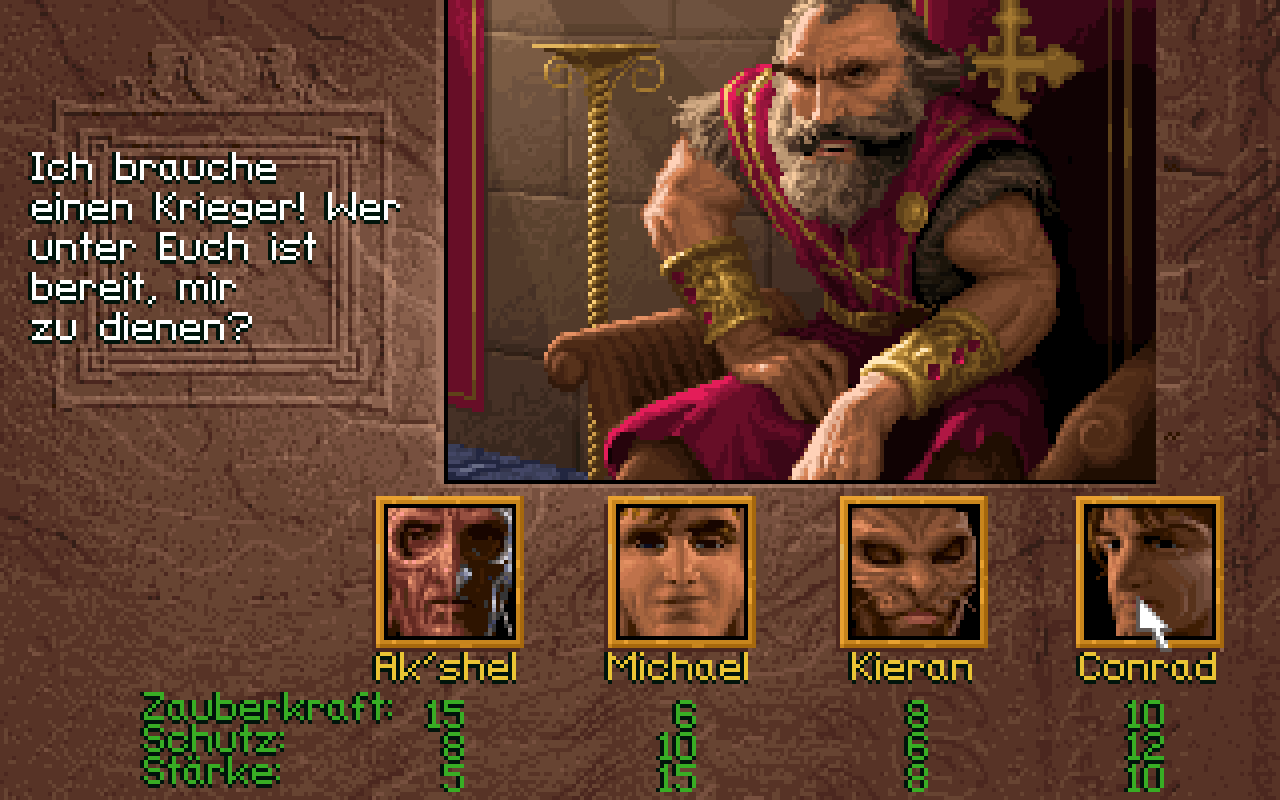 [28/02/2020] König Richard braucht unsere Hilfe! Zu Spielbeginn entscheiden wir uns für einen von vier vorgefertigten Helden und brechen dann von Burg Gladstone ins Abenteuer auf. &nbsp;