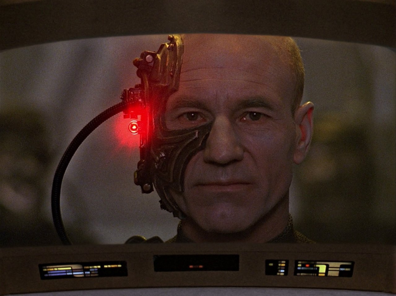 Jean Luc Picard als Borg.