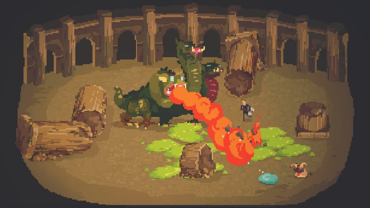 [14/02/2020] Im makabren 4-Spieler-Dungeon-Spaß Crawl von Powerhoof aus Melbourne steuert ein Spieler den Helden, während die anderen drei versuchen, ihn um zu eliminieren. Bizarr: Einer der Bosse ist eine verpixelte Karikatur von Valve-Chef Gabe Newell.