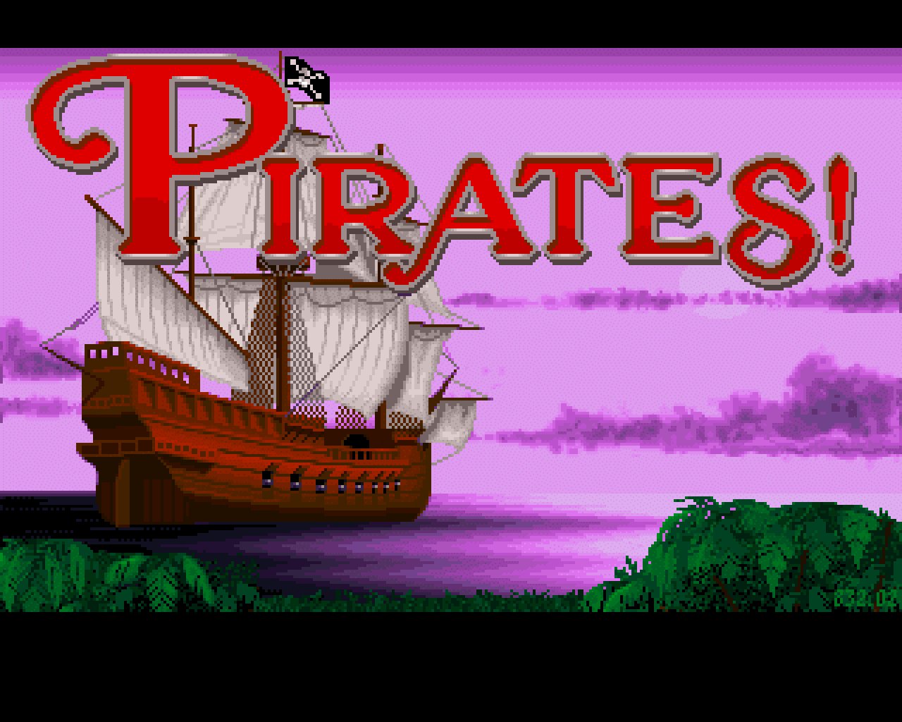 [21/02/2020] Der Titelbildschirm der Amiga-Version macht bereits klar, worum es geht: das Erforschen der Karibik an Bord eines Piratenschiffs. Der Grafikstil wirkt noch heute stimmungsvoll und passt ausgezeichnet zum Setting. &nbsp;