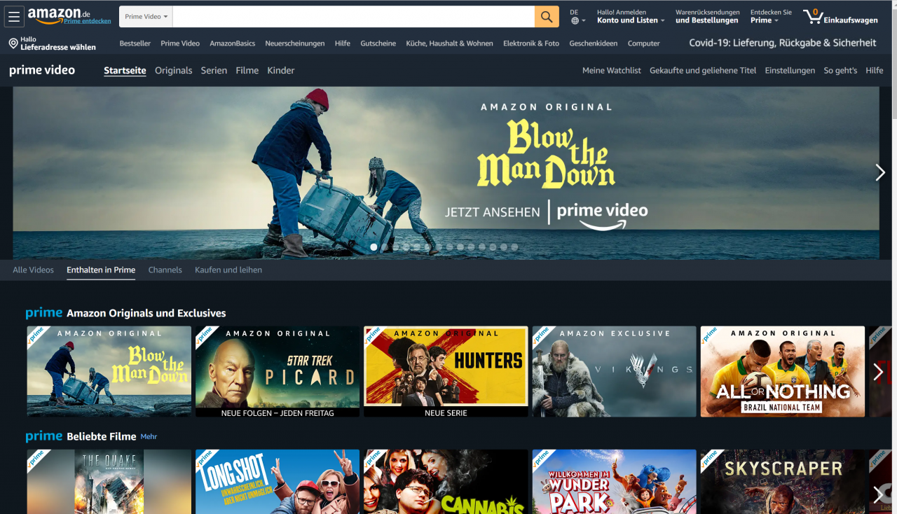[26/03/2020] Die besten Filme, Serien und Dokus auf Netflix, Amazon Prime, Disney+ und Co