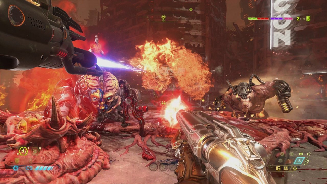 [17/03/2020] Action wie im Rausch: Hat man sich erst mal an das hohe Tempo gewöhnt, entsteht ein großartiger Spielfluss. (PS4)