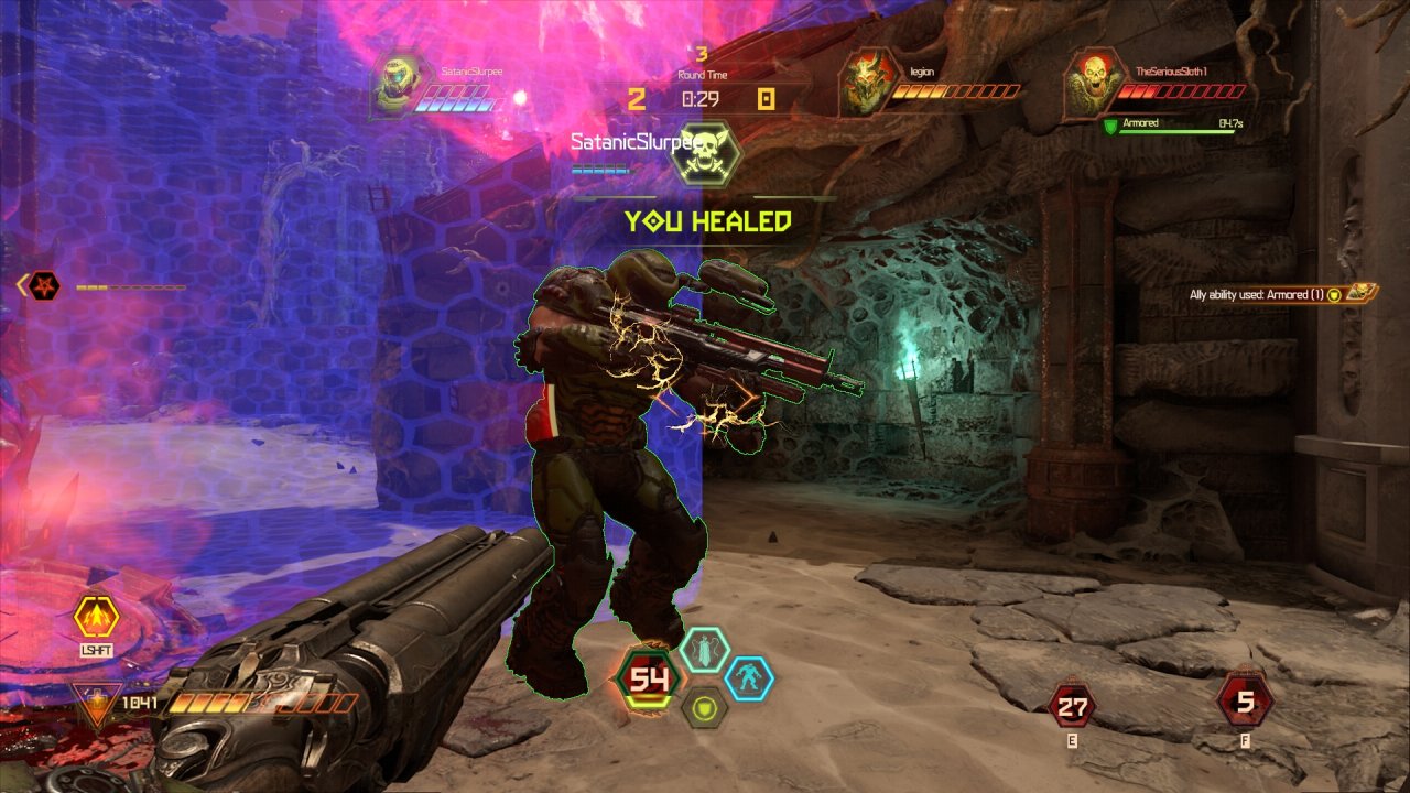 [25/03/2020] Im Battlemode machen zwei Dämonen Jagd auf den Slayer.