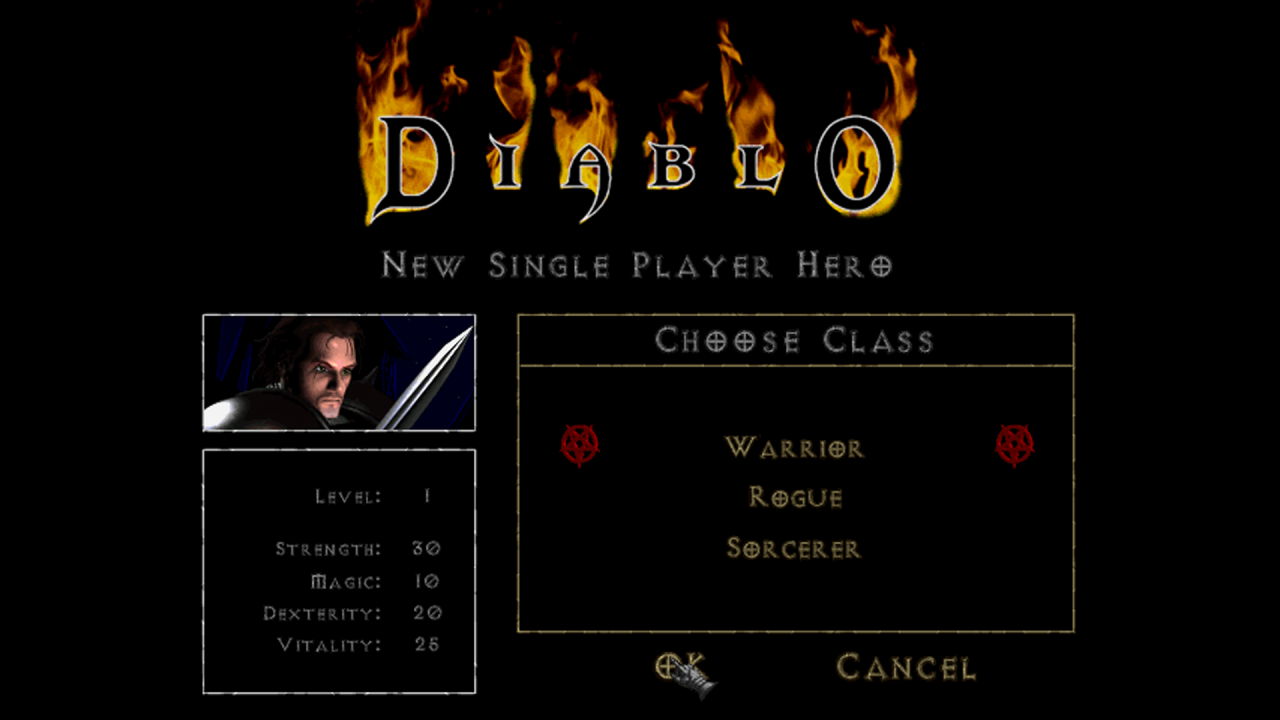[26/03/2020] Warrior, Rogue oder Sorcerer? Vor Spielbeginn wählen wir in Diablo unsere Klasse und beeinflussen dadurch maßgeblich unseren Kampfstil. &nbsp; (1)