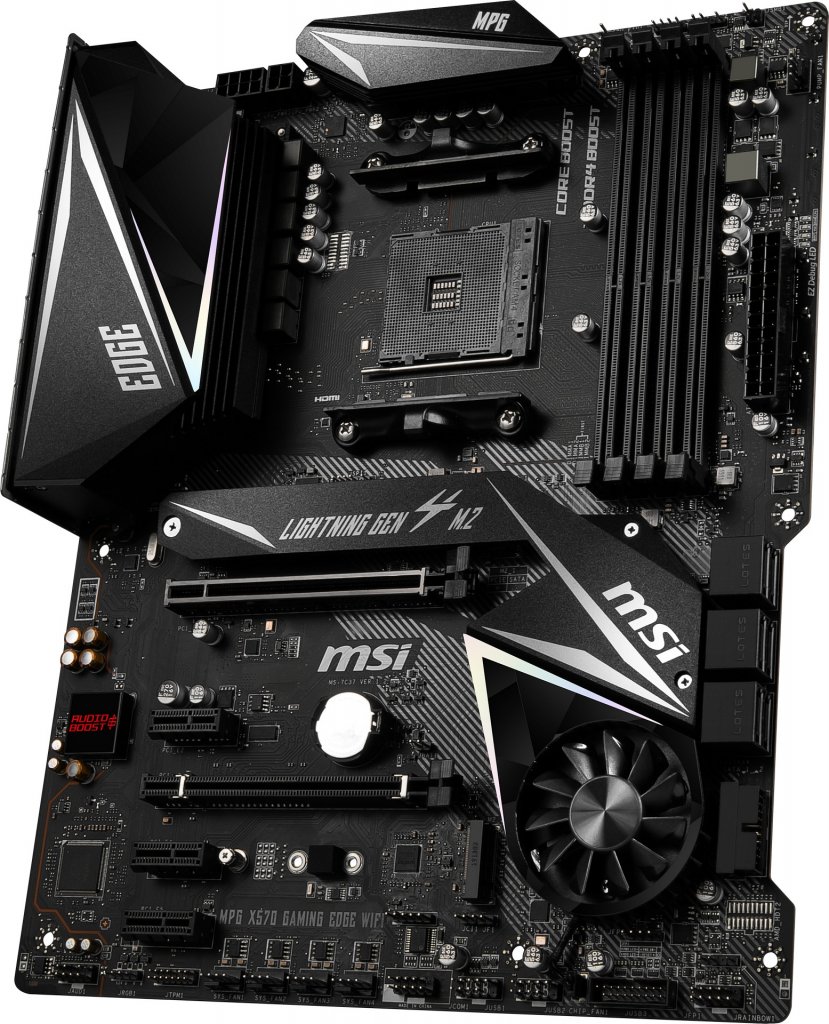 [28/03/2020] Übertakter-Platine für alle AMD Ryzen-CPUs mit dem Sockel AM4: das MSI MPG X570 Gaming Edge WiFi