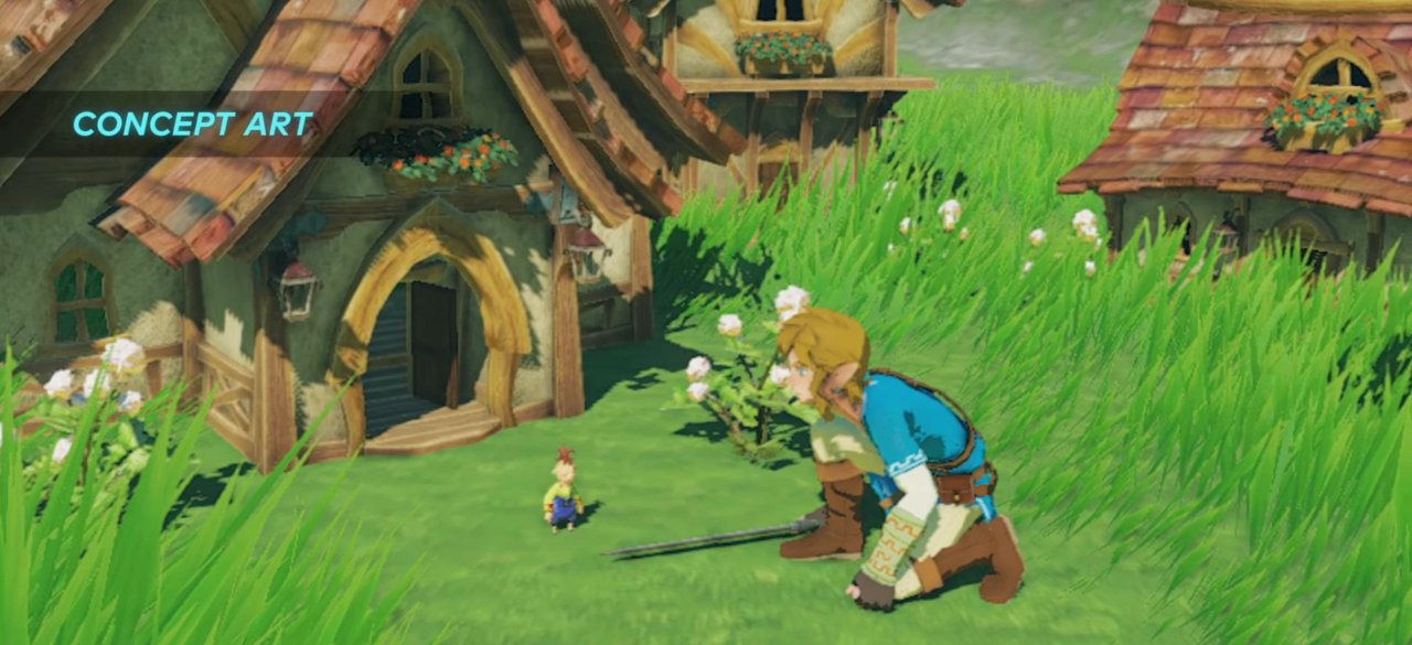 [03/03/2020] Während der Entwicklung wurde auch erwägt, NPCs sowie Link selbst schrumpfen zu lassen – ähnlich, wie man es aus The Legend of Zelda: The Minish Cap für den Game Boy Advance kennt.