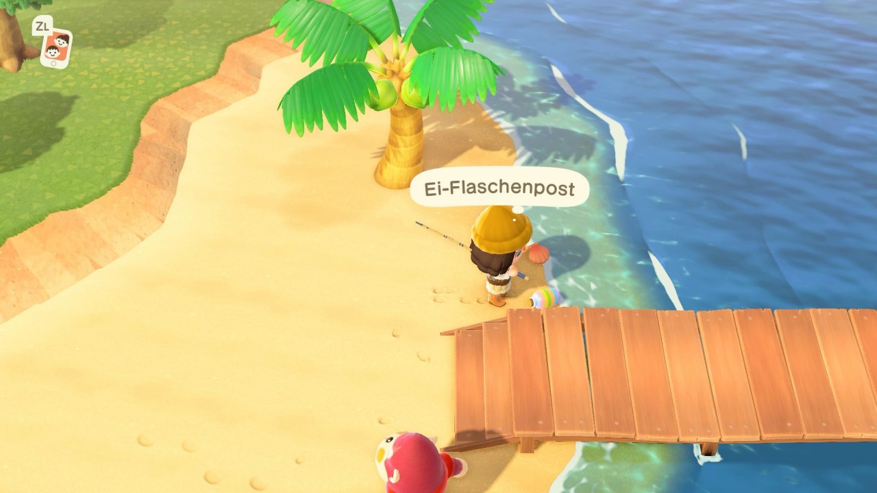 In der bunt geringelten Ei-Flaschenpost versteckt sich ein besonderes Häschentag-Rezept.