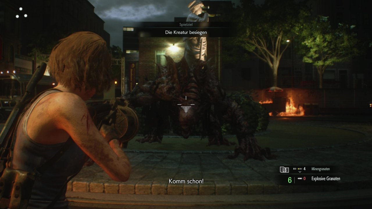 [06/04/2020] Der zweite Bosskampf mit Nemesis in Resident Evil 3.