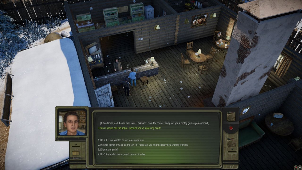 [15/05/2020] Keine 30 Sekunden im Spiel und wir werden schon von einem der NPCs belästigt!