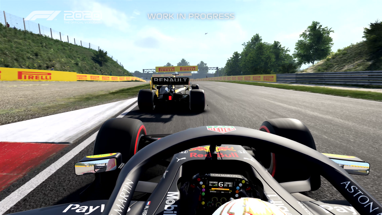 [13/05/2020] Wie gewohnt bietet F1 viele verschiedene Cockpit-Perspektiven, die alle gut umgesetzt sind.