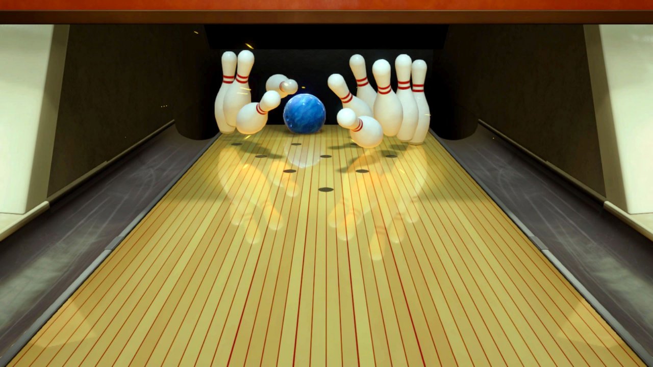 [03/06/2020] Bowling geht ja eigentlich immer. Mit der Bewegungssteuerung hatten wir die ersten paar Runden Probleme, dann lief aber alles rund (haha).