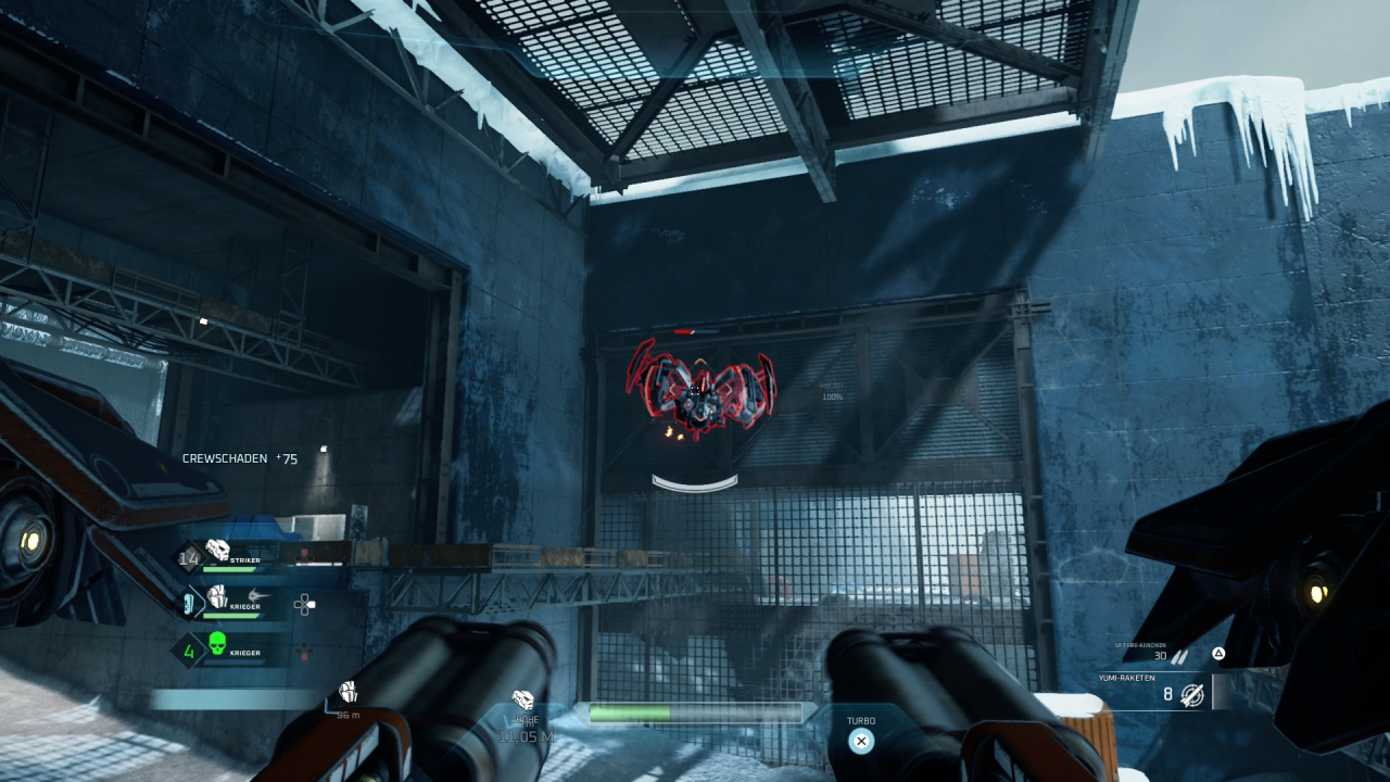 [16/06/2020] Das Gameplay im Multiplayer unterscheidet sich nur kaum von dem der Kampagne. Ihr schießt nun eben auf menschliche Gegenspieler in ihren Gravcyceln.