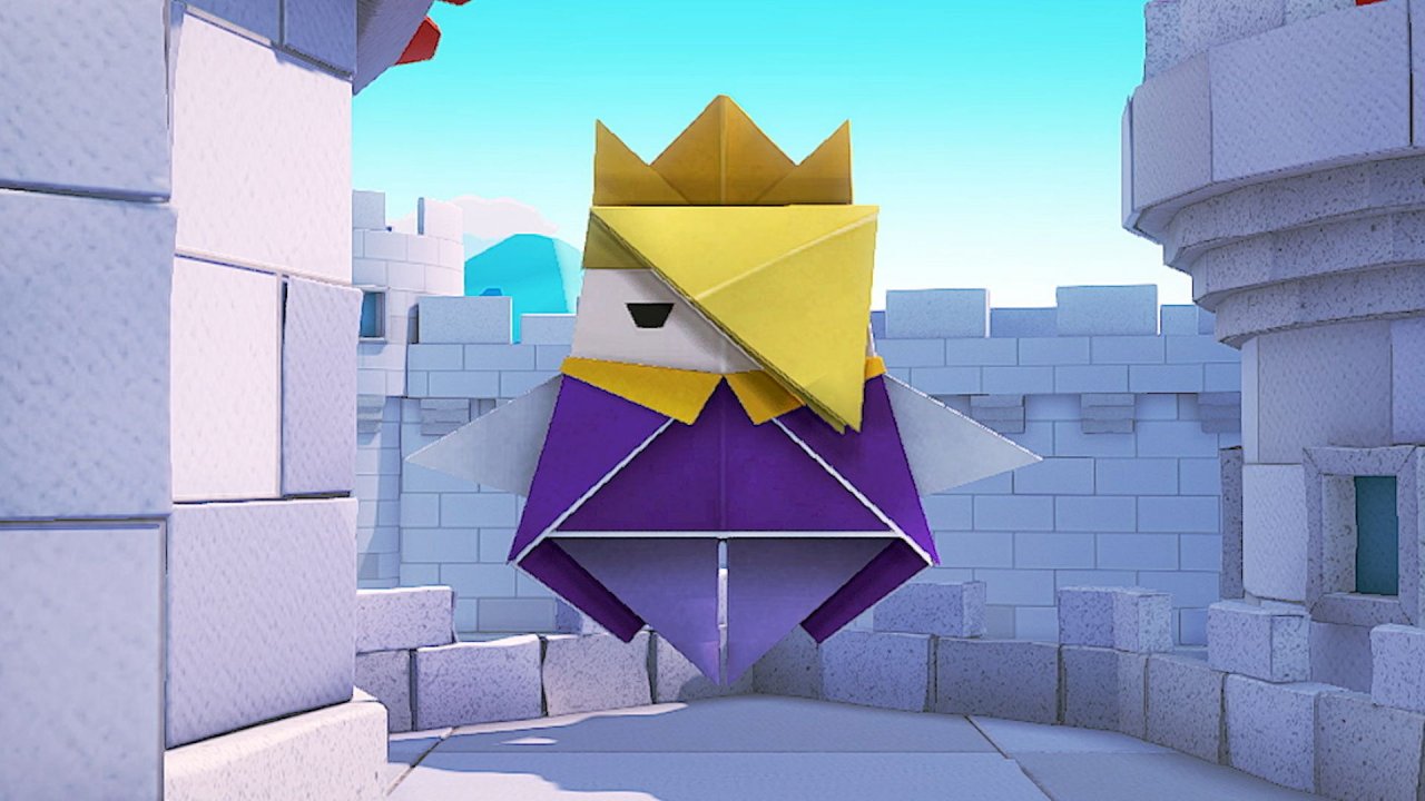 [02/06/2020] Er ist das Faltwesen, welches hinter all dem Origami-Wirrwarr steckt: Der titelgebende König, Vorname Olly, versetzt das Pilzkönigreich in Angst und Schrecken.